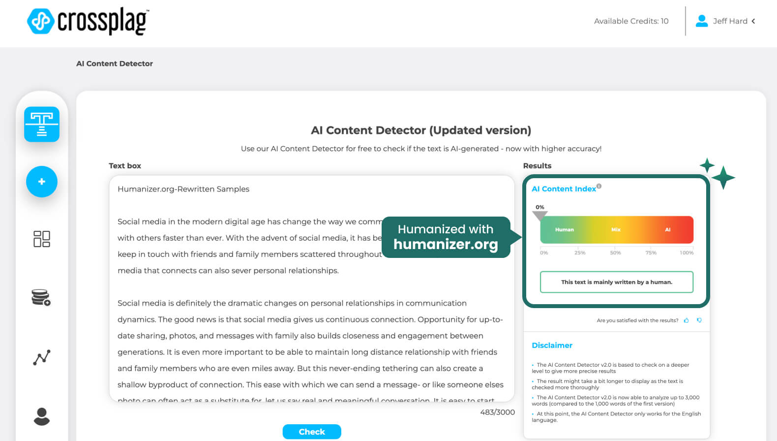 Effective AI Humanizer Against Any AI Detector