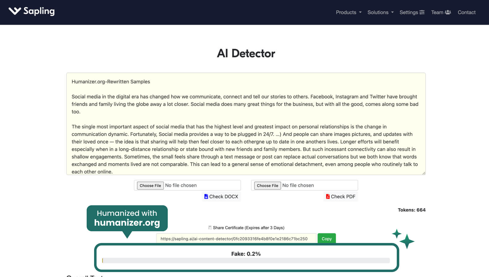 Effective AI Humanizer Against Any AI Detector