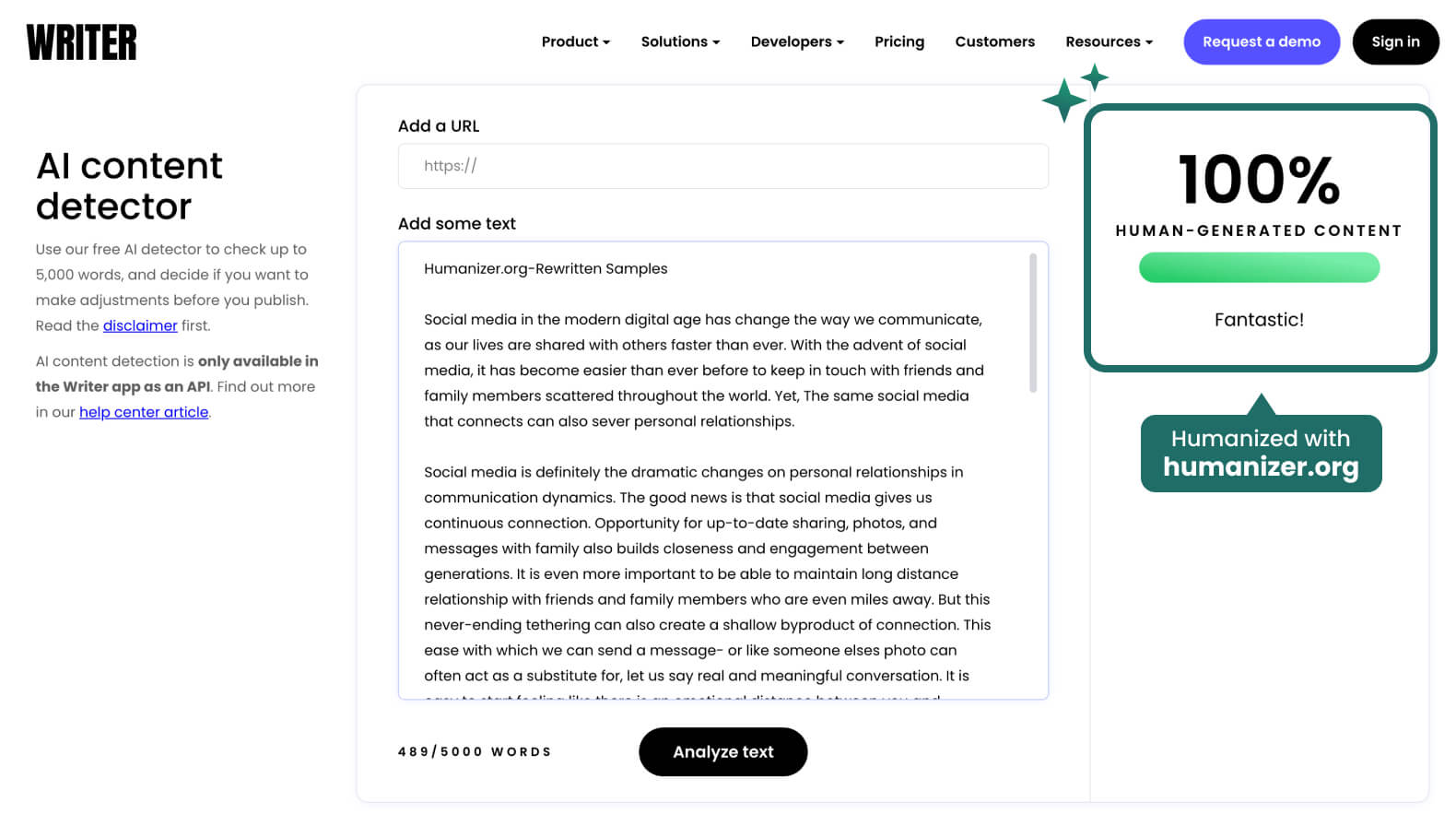 Humanize AI Ottieni Il 100 Di Punteggio Umano Gratuitamente 